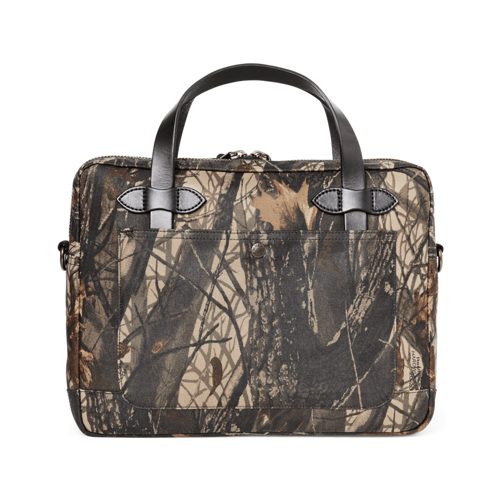 Briefcase Camouflage Laptop Case Filson Tin Cloth Compact