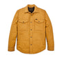 Filson Outerwear Cover Cloth Quilted Jac Shirt- Yellow Ochre