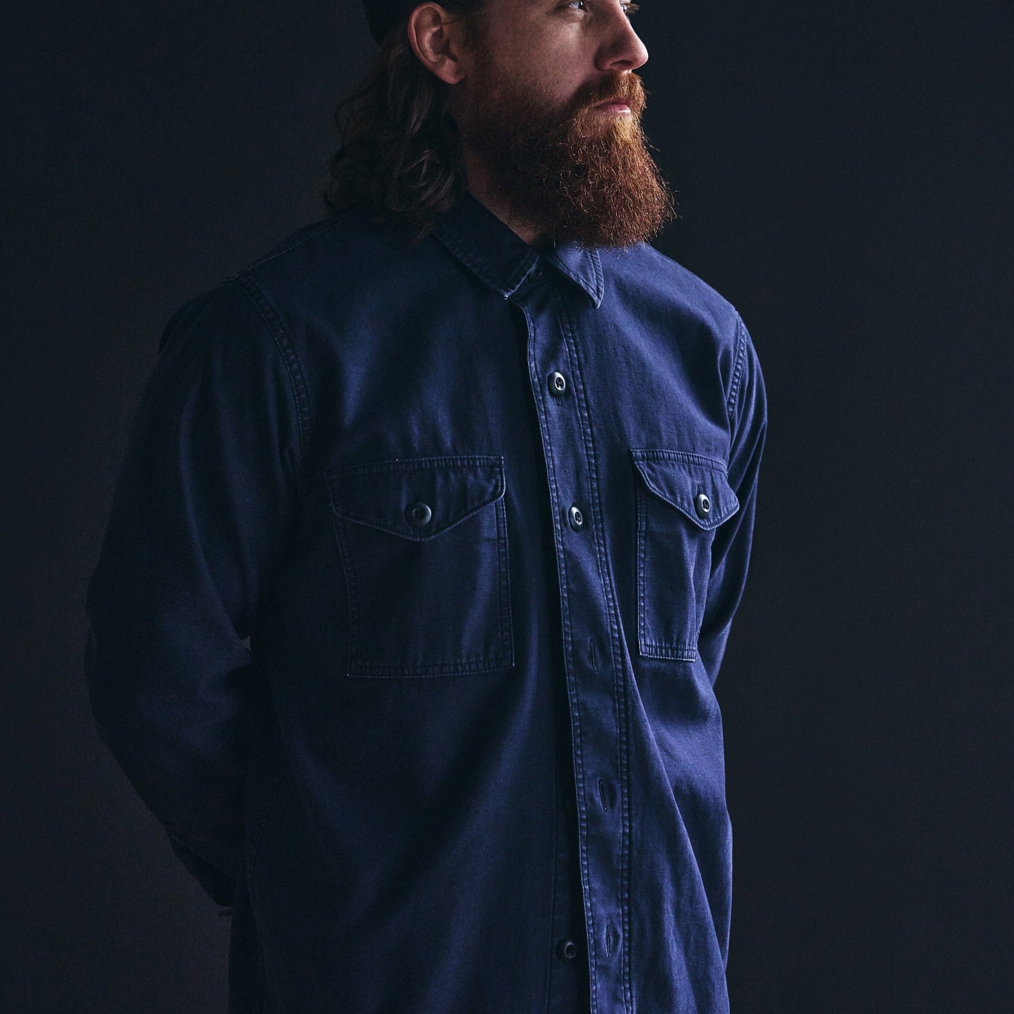 Filson Outerwear Field Jac Shirt- Blue Mussel