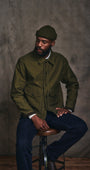 Filson Outerwear Jungle Cloth Work Jacket- Dark Olive
