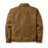 Filson Outerwear Tin Cloth Short Lined Cruiser Jacket- Dark Tan