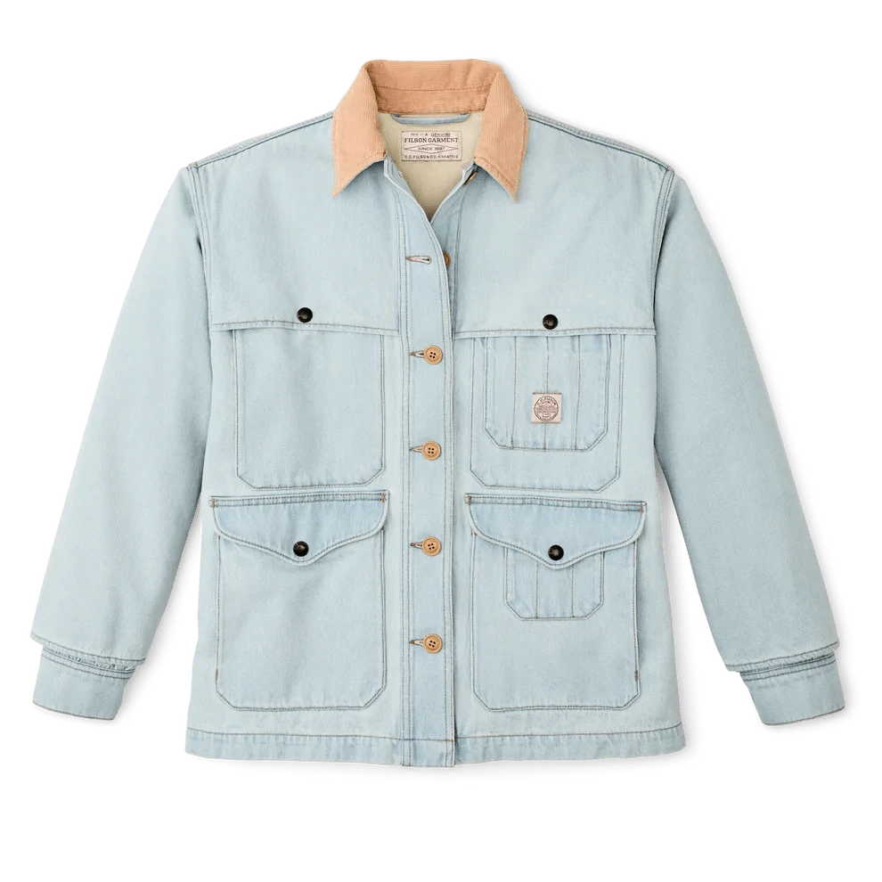 Filson Outerwear Women's 9-oz. Denim Cruiser - Sun Bleach
