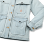 Filson Outerwear Women's 9-oz. Denim Cruiser - Sun Bleach