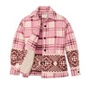 Filson Outerwear Women's Blanket Wool Overshirt- Flower Plaid