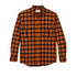 Filson Sport Shirts Alaskan Guide Shirt- Pecan/Black Plaid