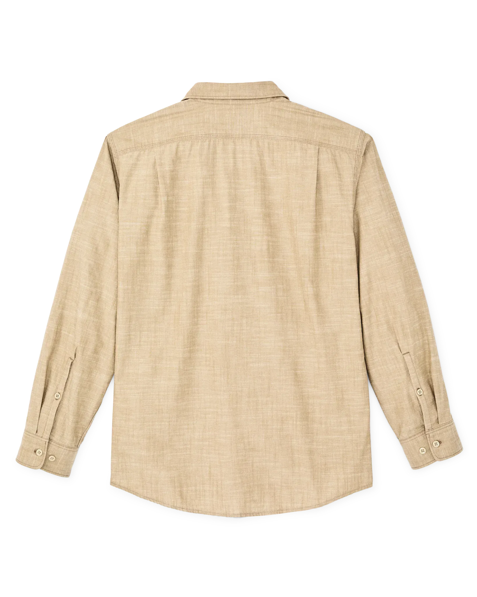 Filson Sport Shirts Chambray Cpo Shirt in Tan