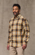 Filson Sport Shirts Madras Button-Down Shirt in Tan