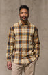 Filson Sport Shirts Madras Button-Down Shirt in Tan