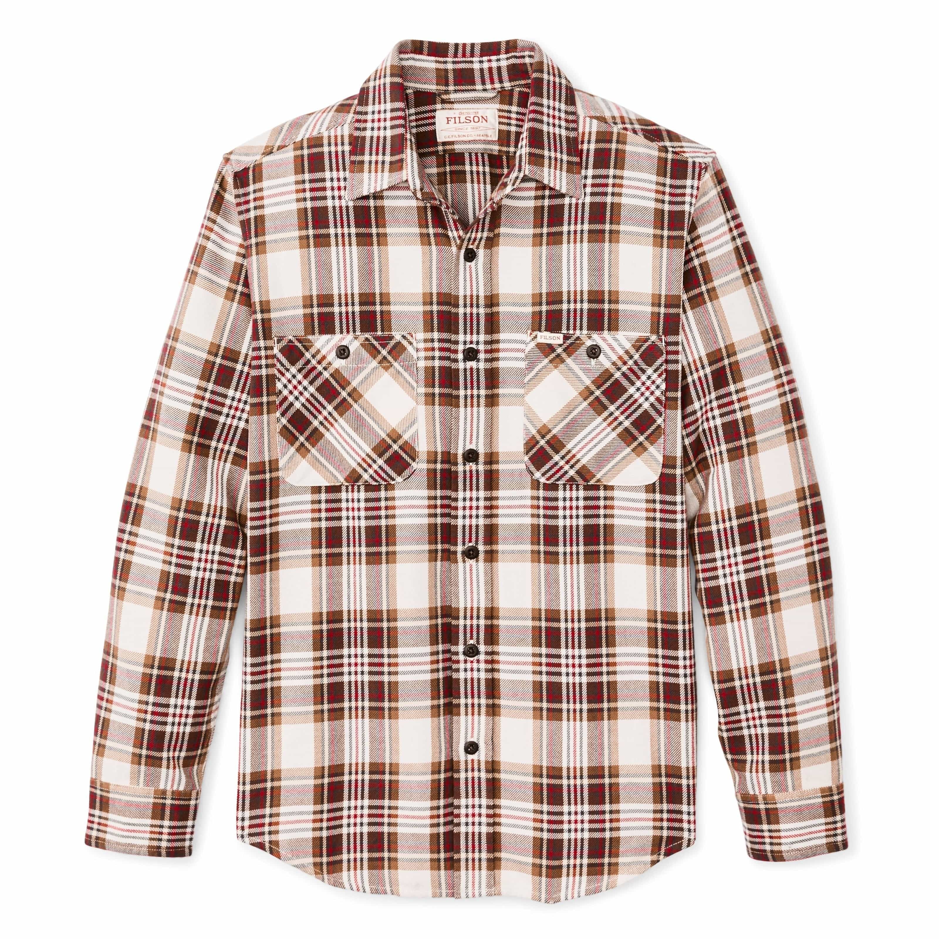 Filson Sport Shirts red / brown plaid / M The Rangeland Flannel Shirt