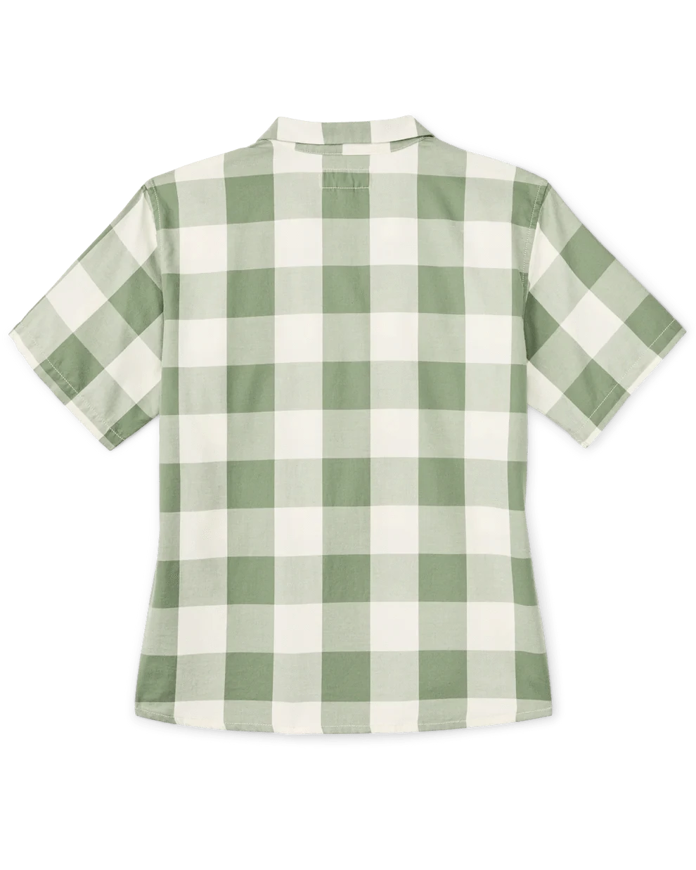 Filson Sport Shirts Women's Short Sleeve Camp Shirt - Hedge Green/ White Plaid