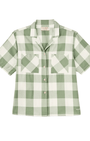 Filson Sport Shirts Women's Short Sleeve Camp Shirt in Hedge Green