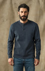 Filson Sweaters Waffle Knit Henley Pullover