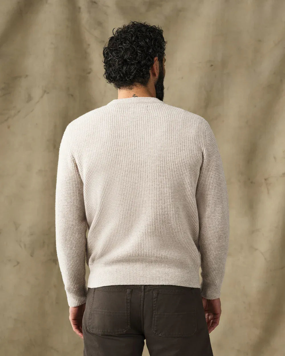 Filson Sweaters Waffle Knit Merino Wool Sweater