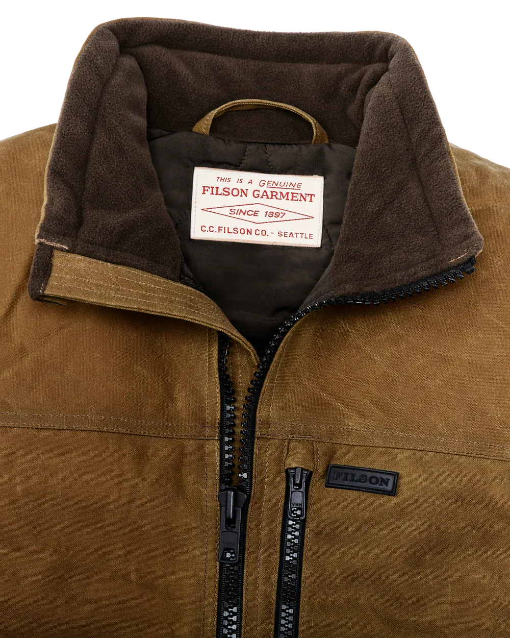 Filson Vest Tin Cloth Insulated Vest