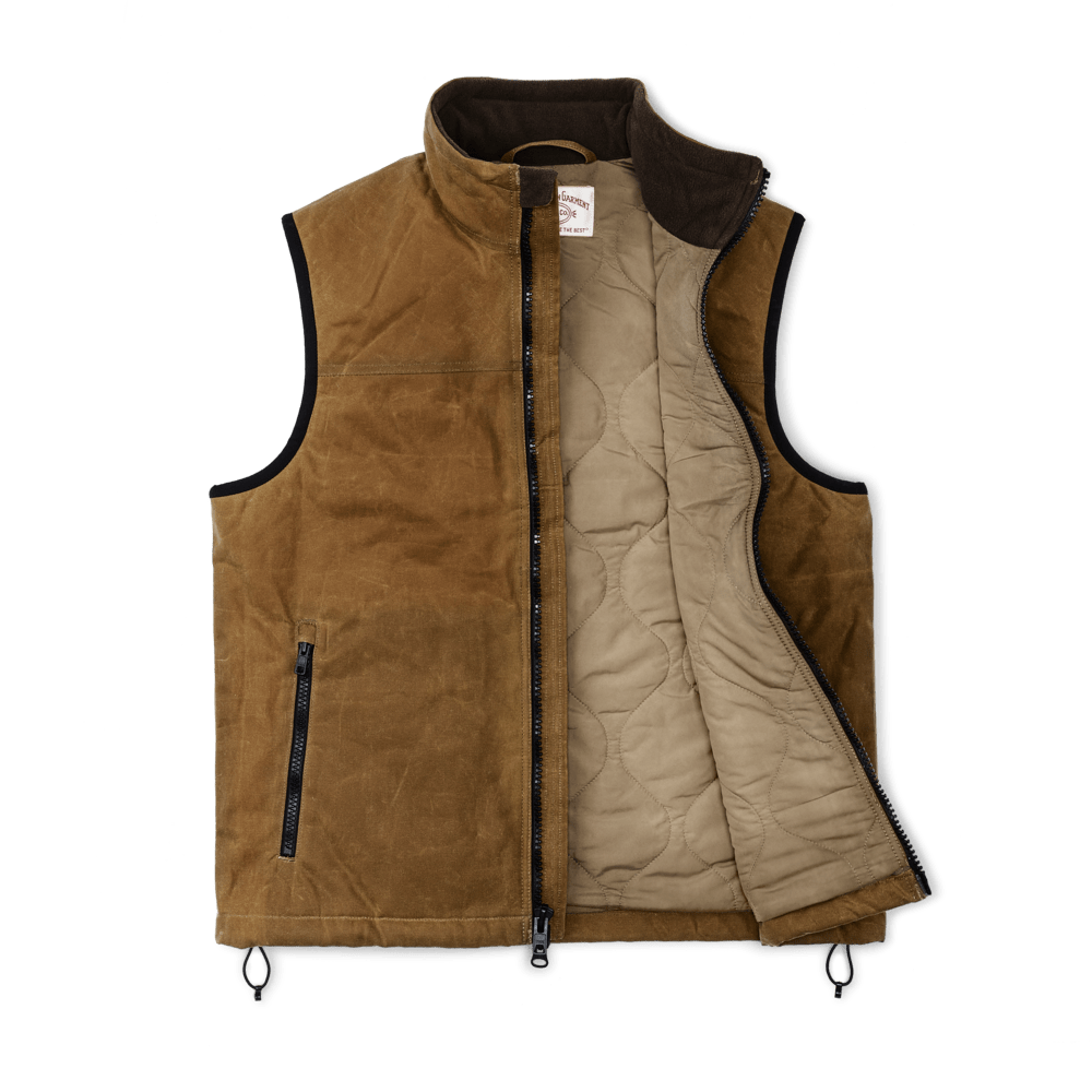 Filson Vest Tin Cloth Primaloft® Vest