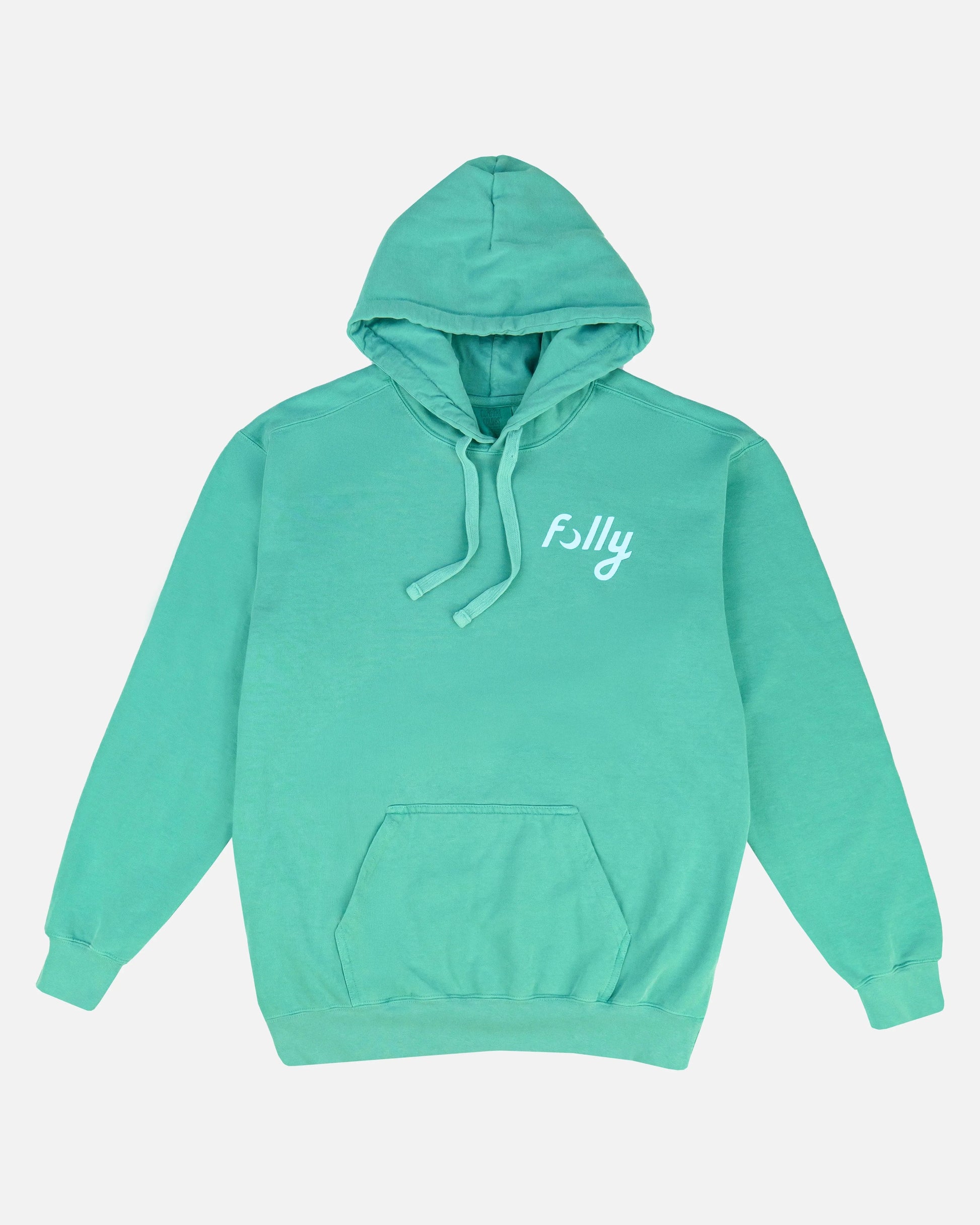 Folly Golf Hoodie M Folly Golf Comfort Colors Hoodie - Green