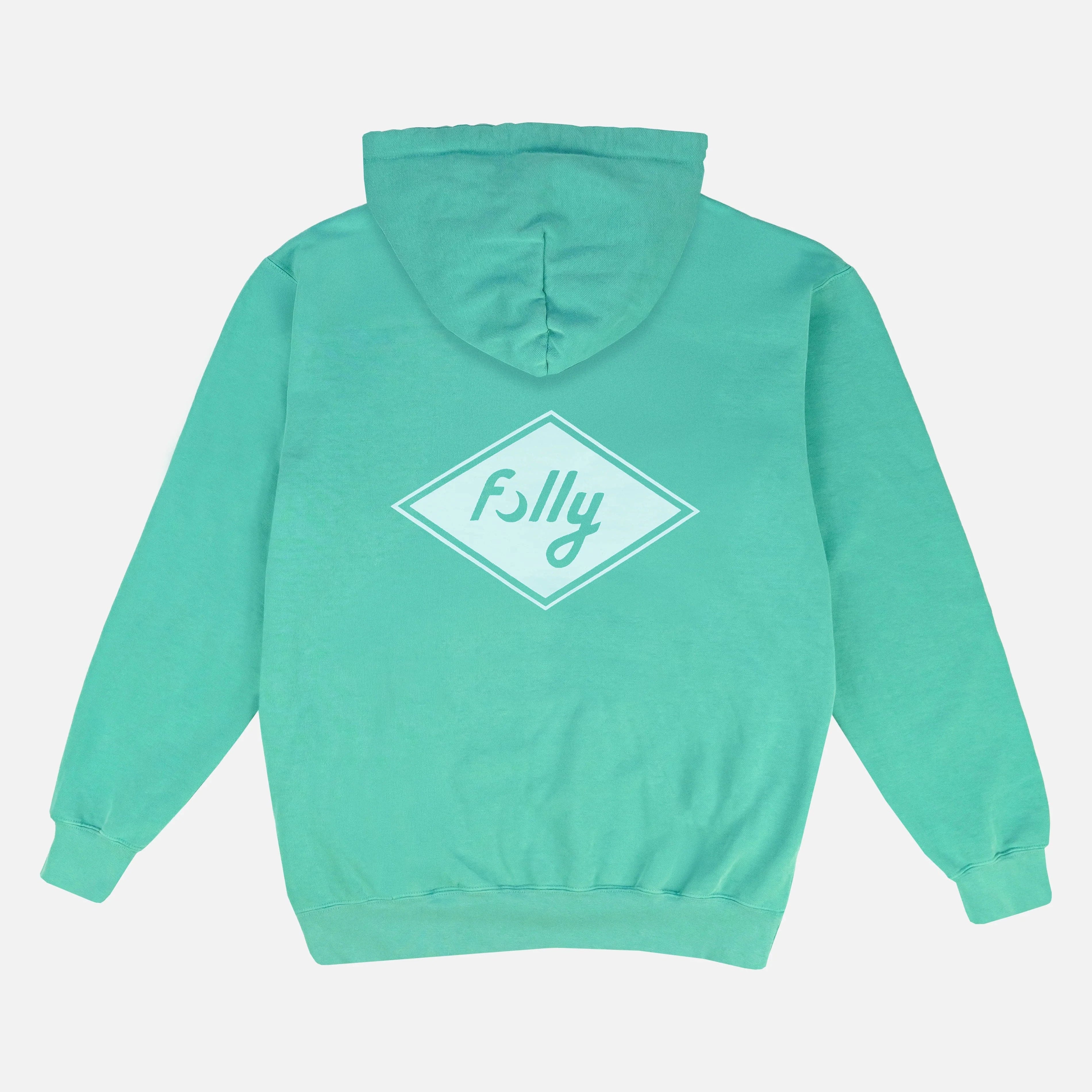 Folly Golf Hoodie M Folly Golf Comfort Colors Hoodie - Green