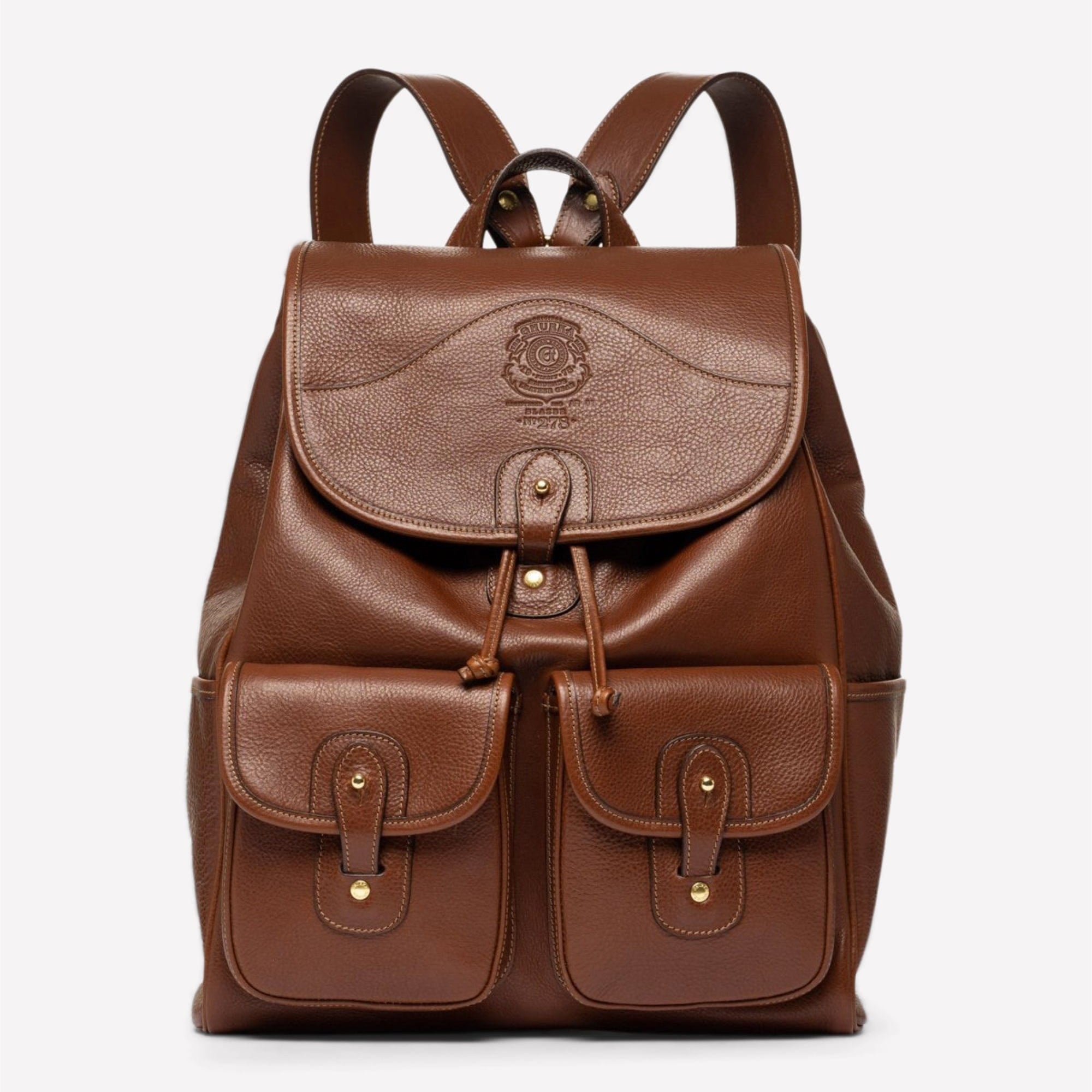 Ghurka Luggage Blazer No. 278 - Vintage Chestnut Leather