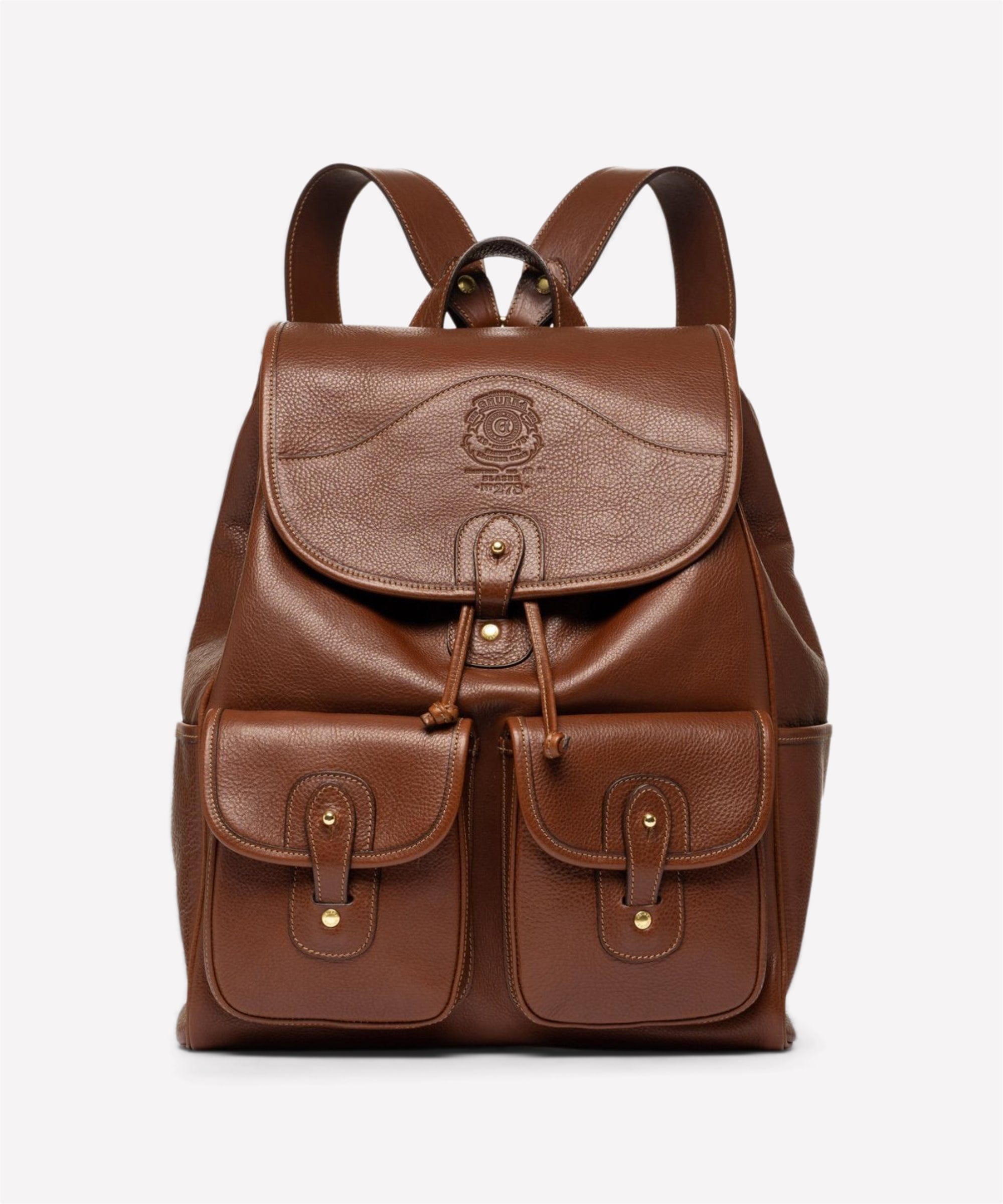 Ghurka Luggage Blazer No. 278 - Vintage Chestnut Leather