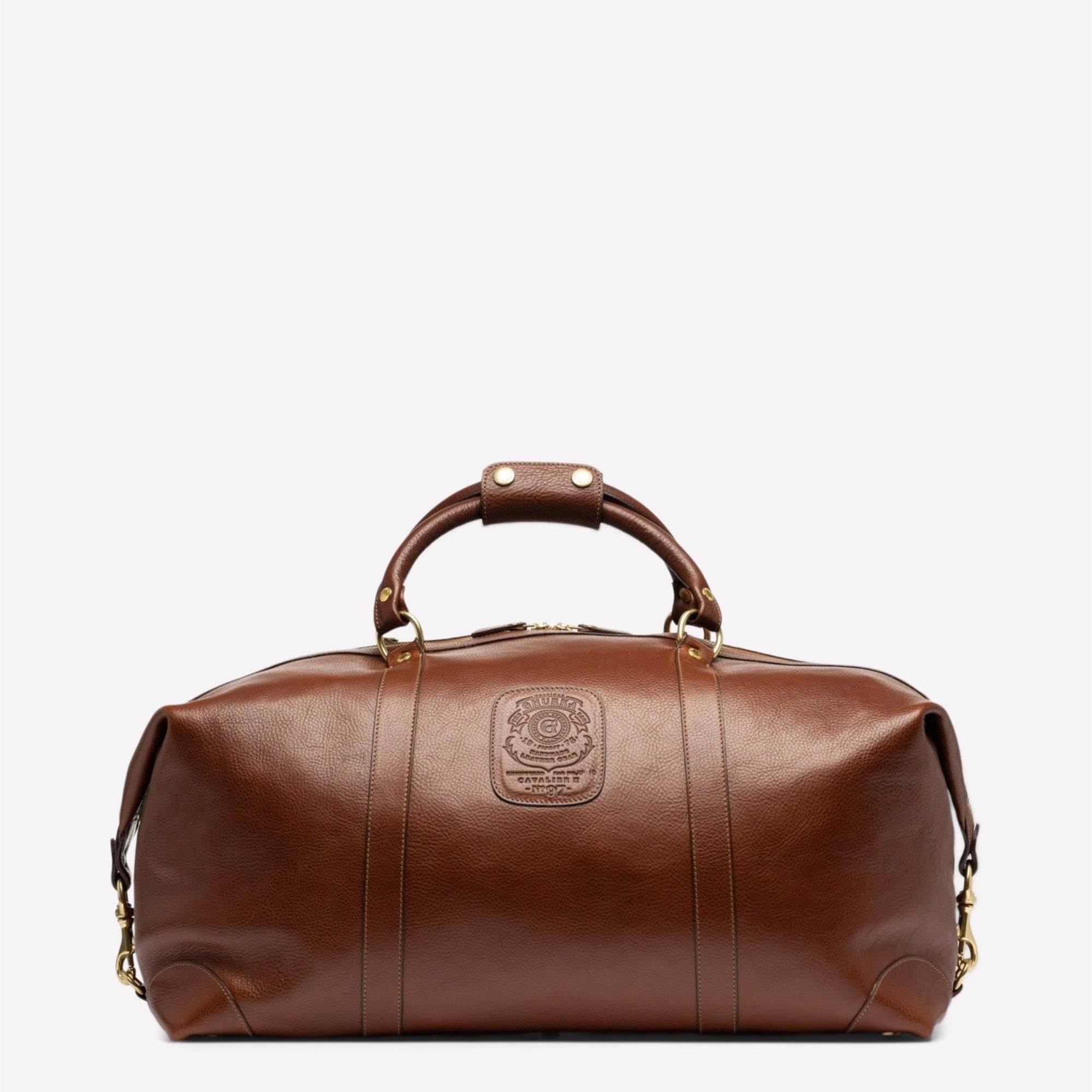 Ghurka Luggage Cavalier II No. 97 - Vintage Chestnut Leather