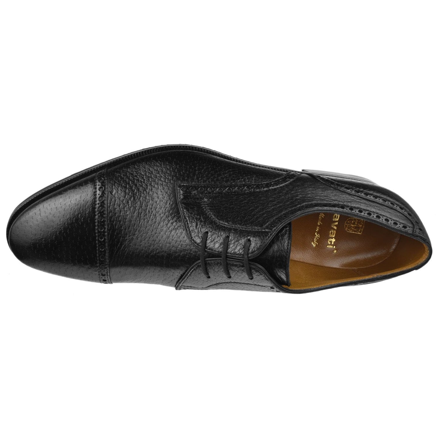 Gravati Shoes Peccary Cap Toe Oxford