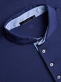 Greyson Clothiers Polos Apache Long Sleeve Polo - Maltese Blue