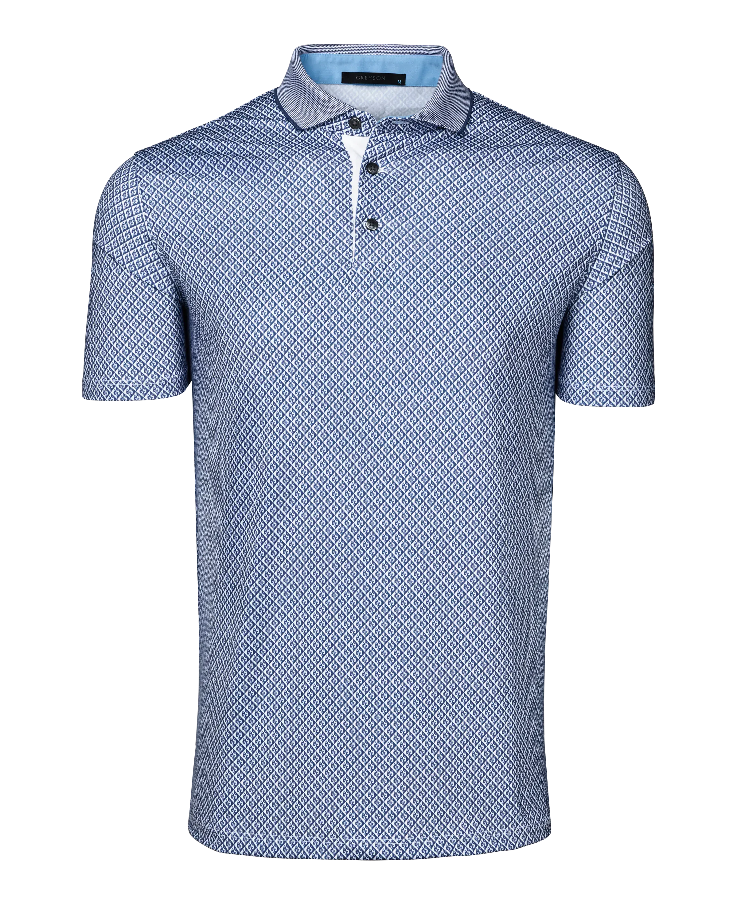 Greyson Clothiers Polos Shadow Wolf Polo in Arctic