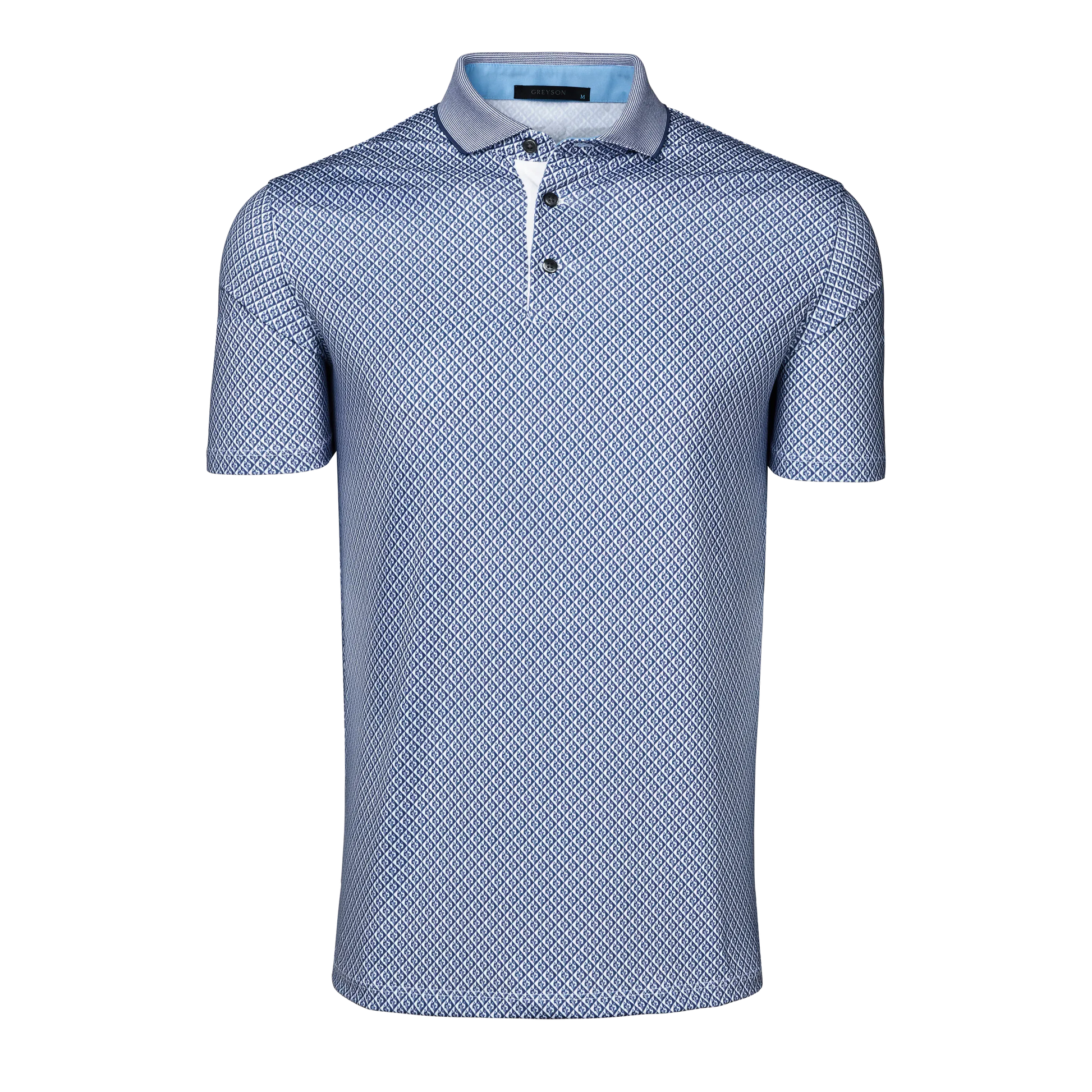 Greyson Clothiers Polos Shadow Wolf Polo in Arctic