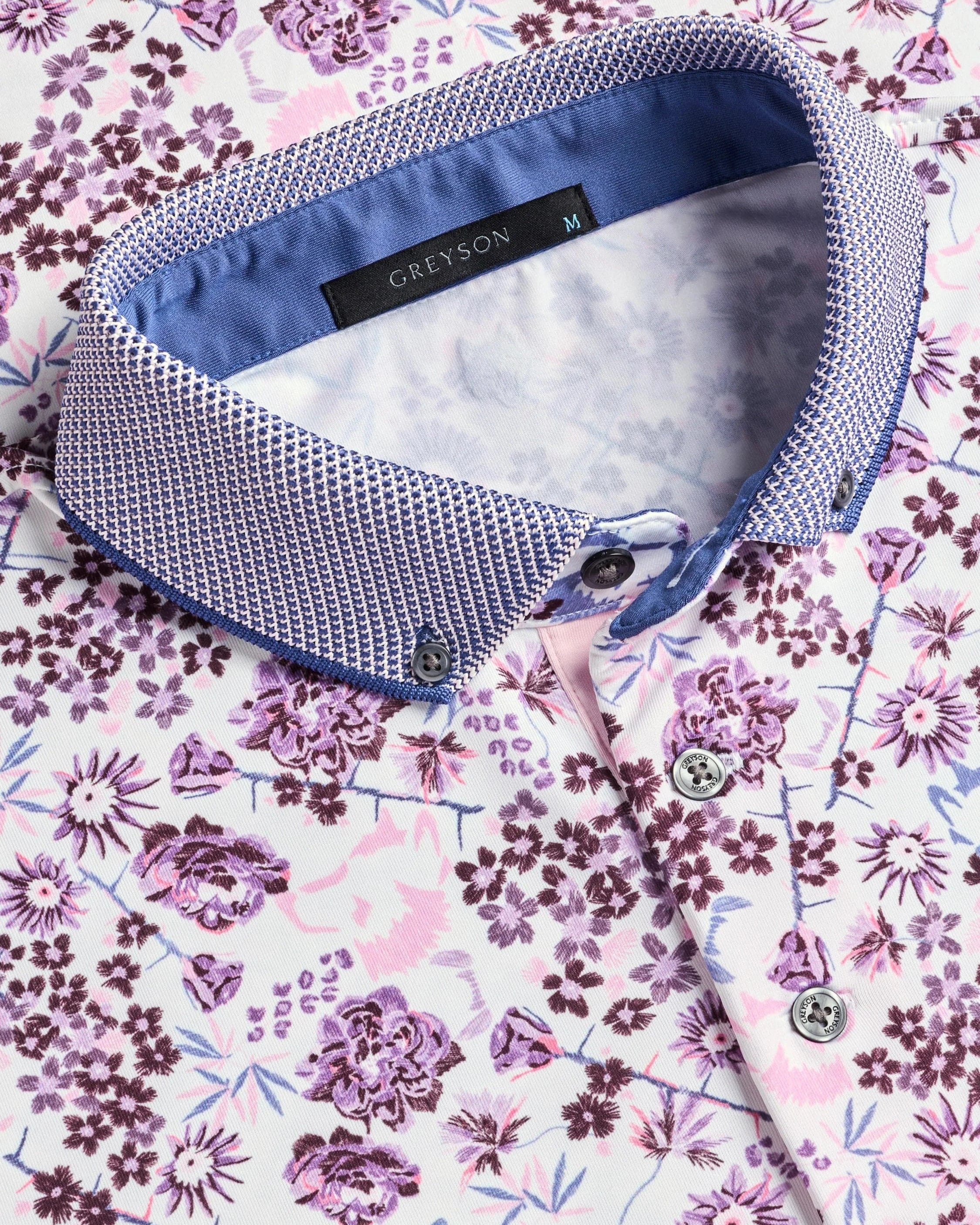 Greyson Clothiers Polos Silver Fang Short Sleeve Polo