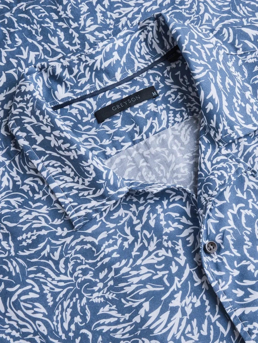 Greyson Clothiers Sport Shirts Howler Hills Lincoln Camp Shirt - Falcon