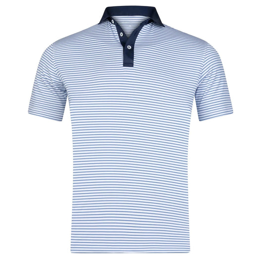 Harlestons Polos The Preston Polo (Deep Water)