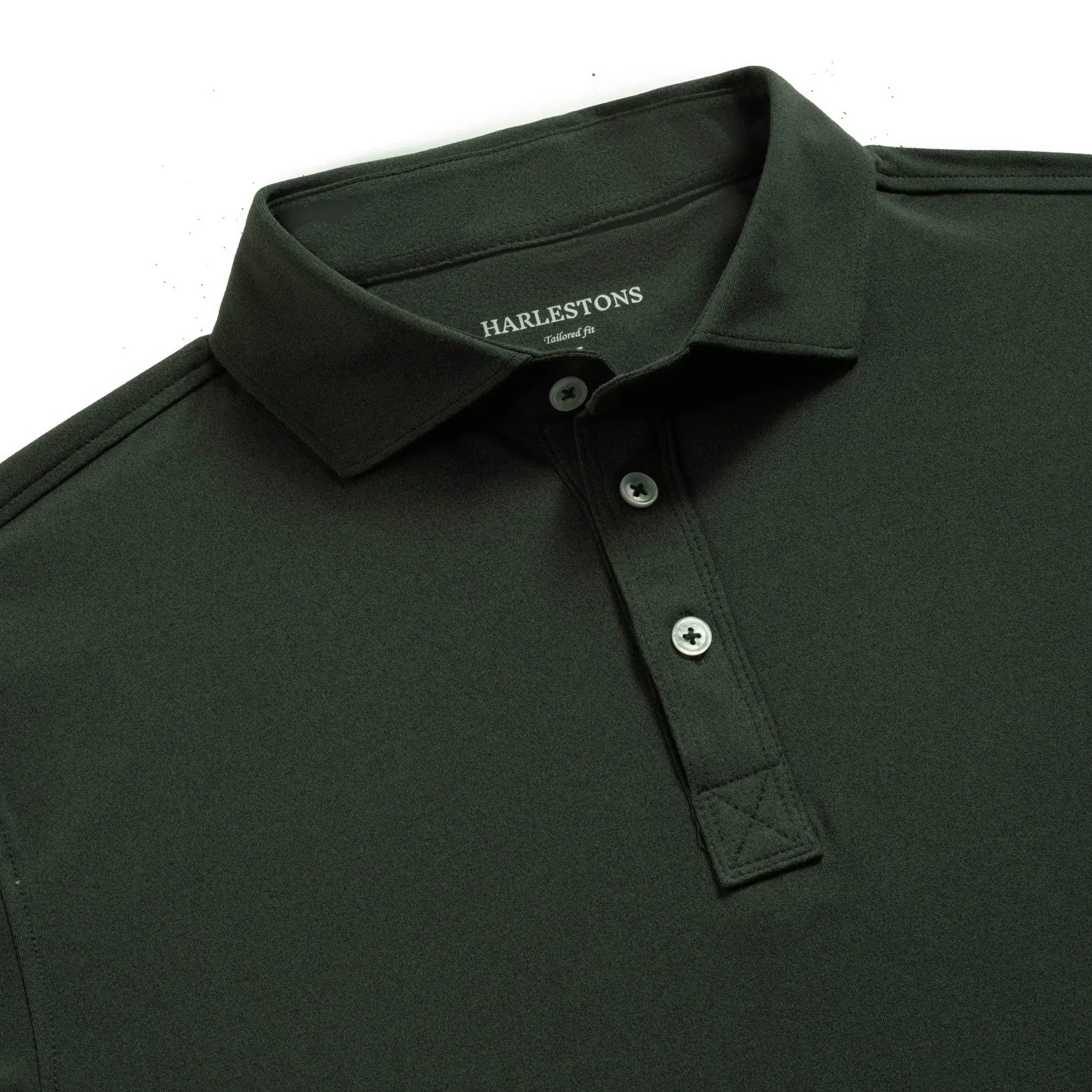 Harlestons Polos The Yachtsman Polo in Magnolia