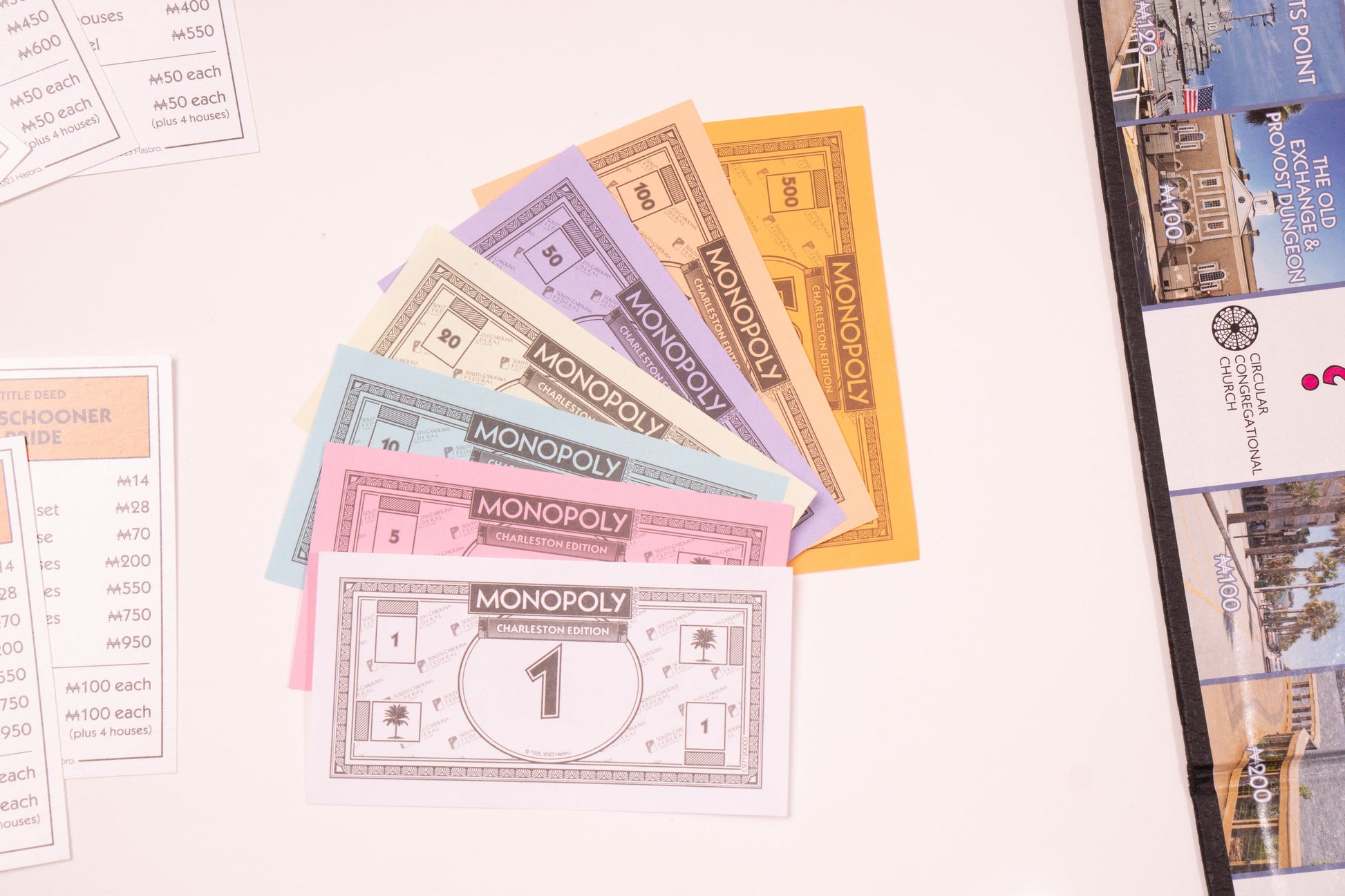 Hasbro Home ASST / ONE Charleston Monopoly Game