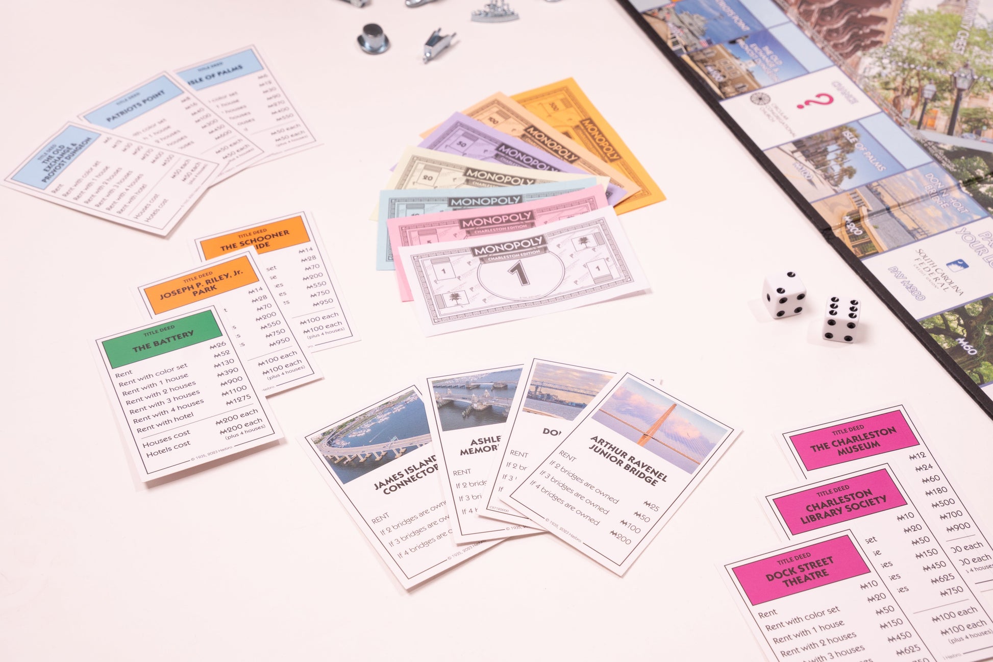 Hasbro Home ASST / ONE Charleston Monopoly Game