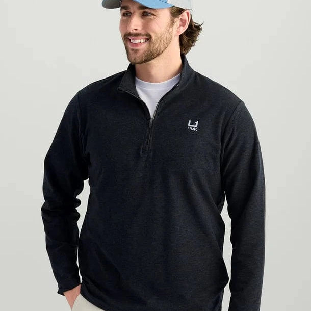 Huk 1/4 Zip 003 / S Leeward Lightweight Fleece 1/4 Zip