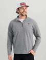 Huk 1/4 Zip 018 / S Leeward Lightweight Fleece 1/4 Zip