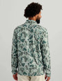 HUK 1/4 Zip KC Print Leeward Lightweight Fleece 1/4 Zip