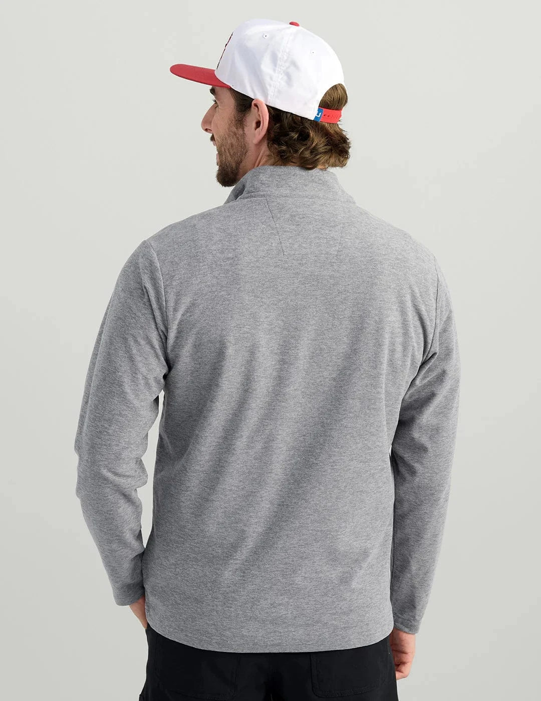 Huk 1/4 Zip Leeward Lightweight Fleece 1/4 Zip