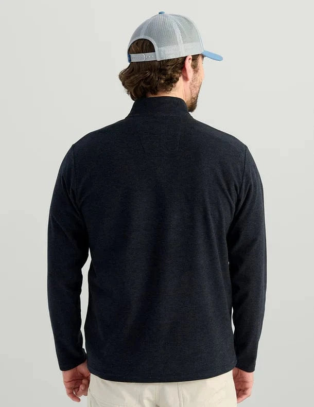 Huk 1/4 Zip Leeward Lightweight Fleece 1/4 Zip