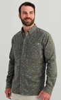 HUK Flannels & Overshirts 316 / S Chesapeake KC Printed Flannel