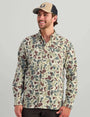 HUK Flannels & Overshirts 334 / S Chesapeake KC Printed Flannel