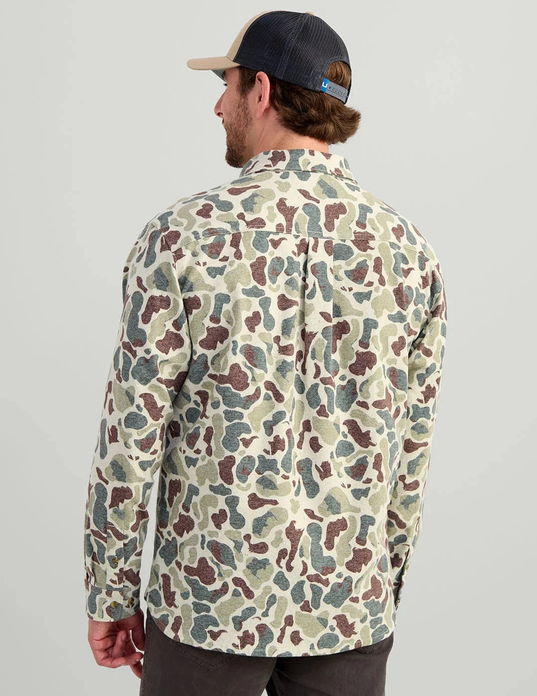 HUK Flannels & Overshirts Chesapeake KC Printed Flannel
