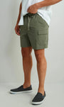 Huk Shorts Creekbed Cargo Short 7" - Moss