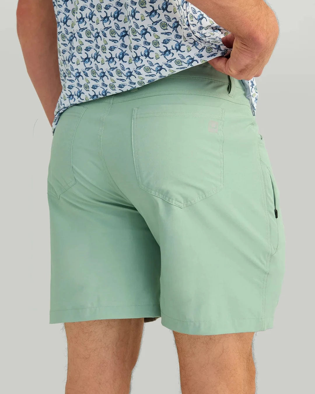 Huk Shorts Kona Short 6" - Fog Green