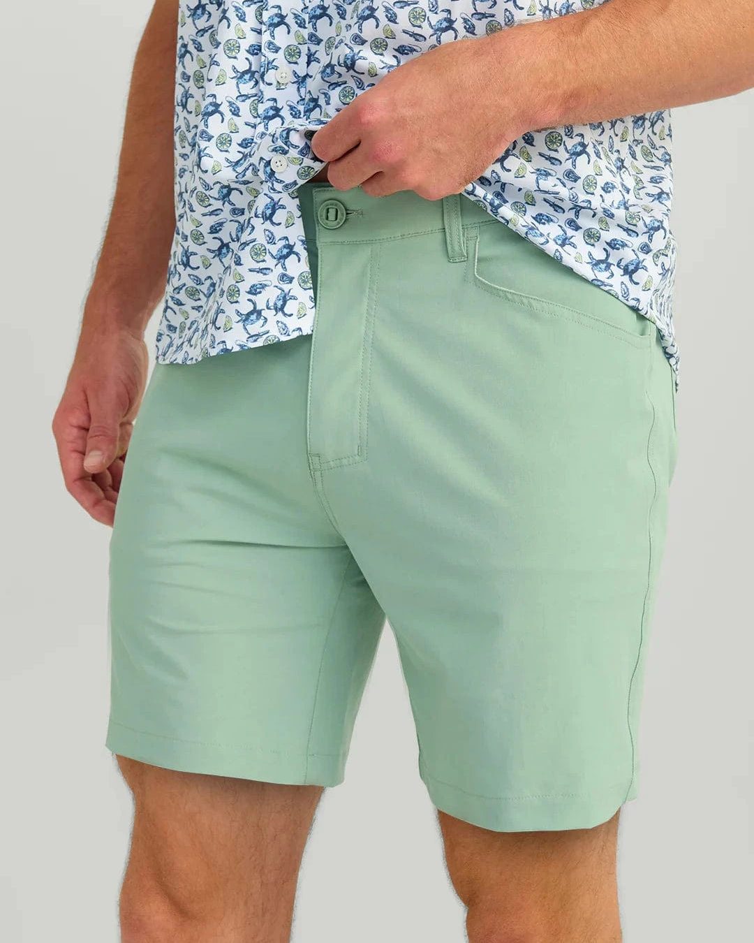 Huk Shorts Kona Short 6" - Fog Green