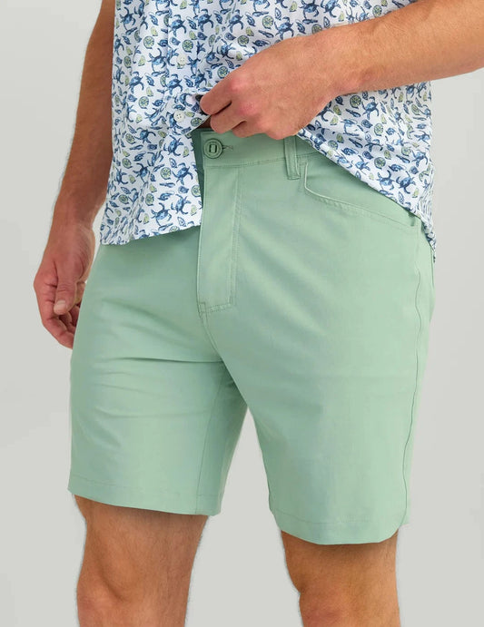 Huk Shorts Kona Short 6" - Fog Green