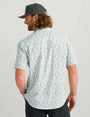 Huk Sport Shirts Kona Button-Down - Fog Green Fish Dot