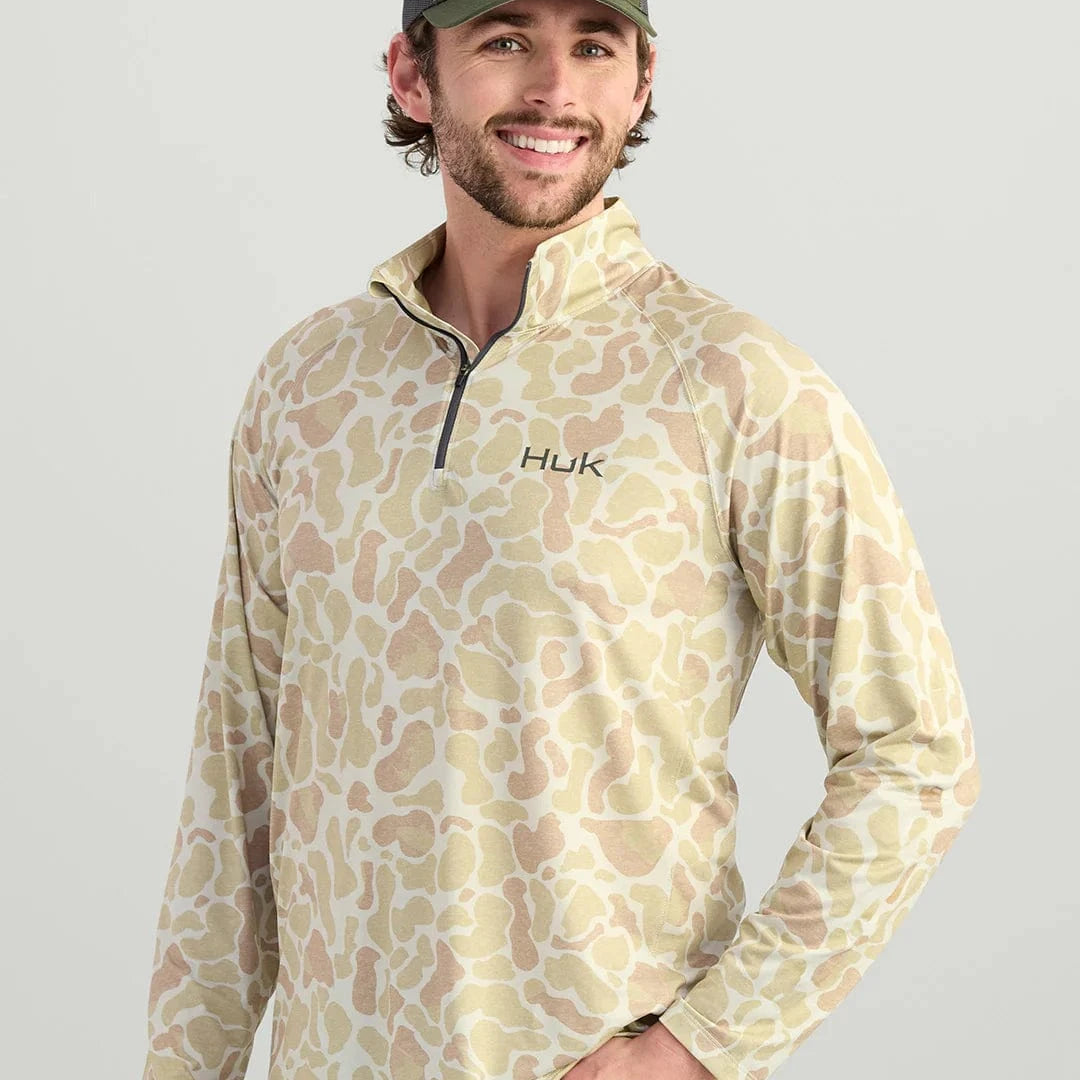 HUK Sweaters Airweight KC 1/4 Zip
