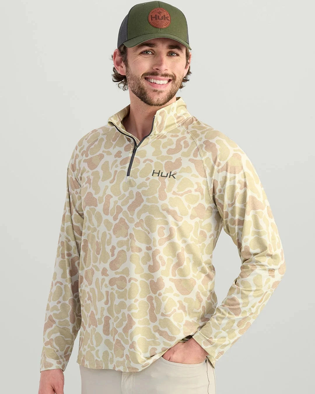 HUK Sweaters Airweight KC 1/4 Zip