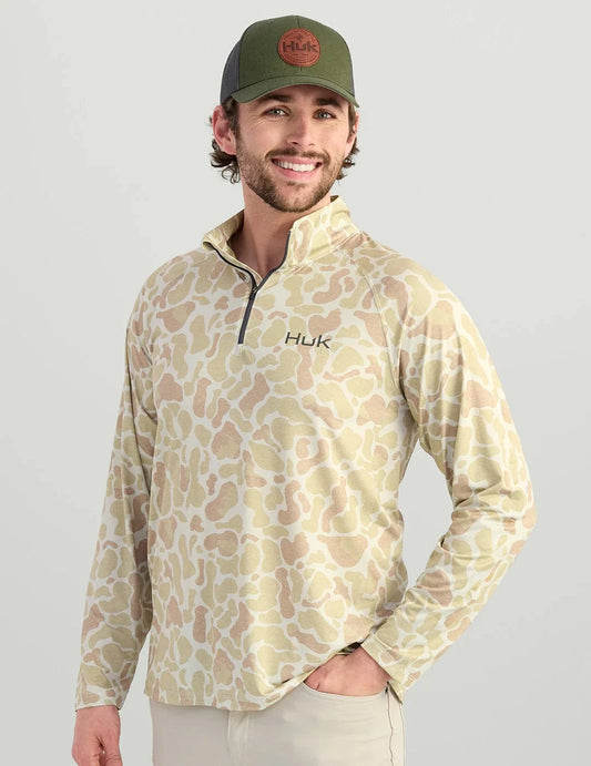 HUK Sweaters Airweight KC 1/4 Zip